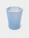Cosima Swayze - Hex Hand-Blown Glass Tumbler - Blue - ABASK - 