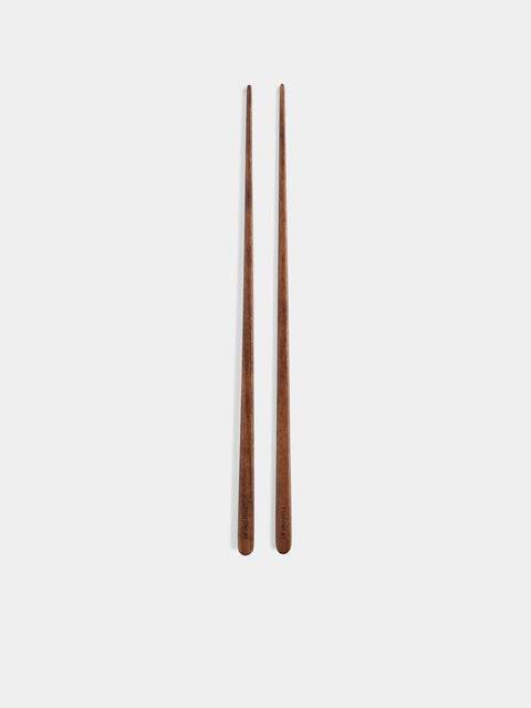 Puiforcat - Wood Chopsticks - Silver - ABASK - 