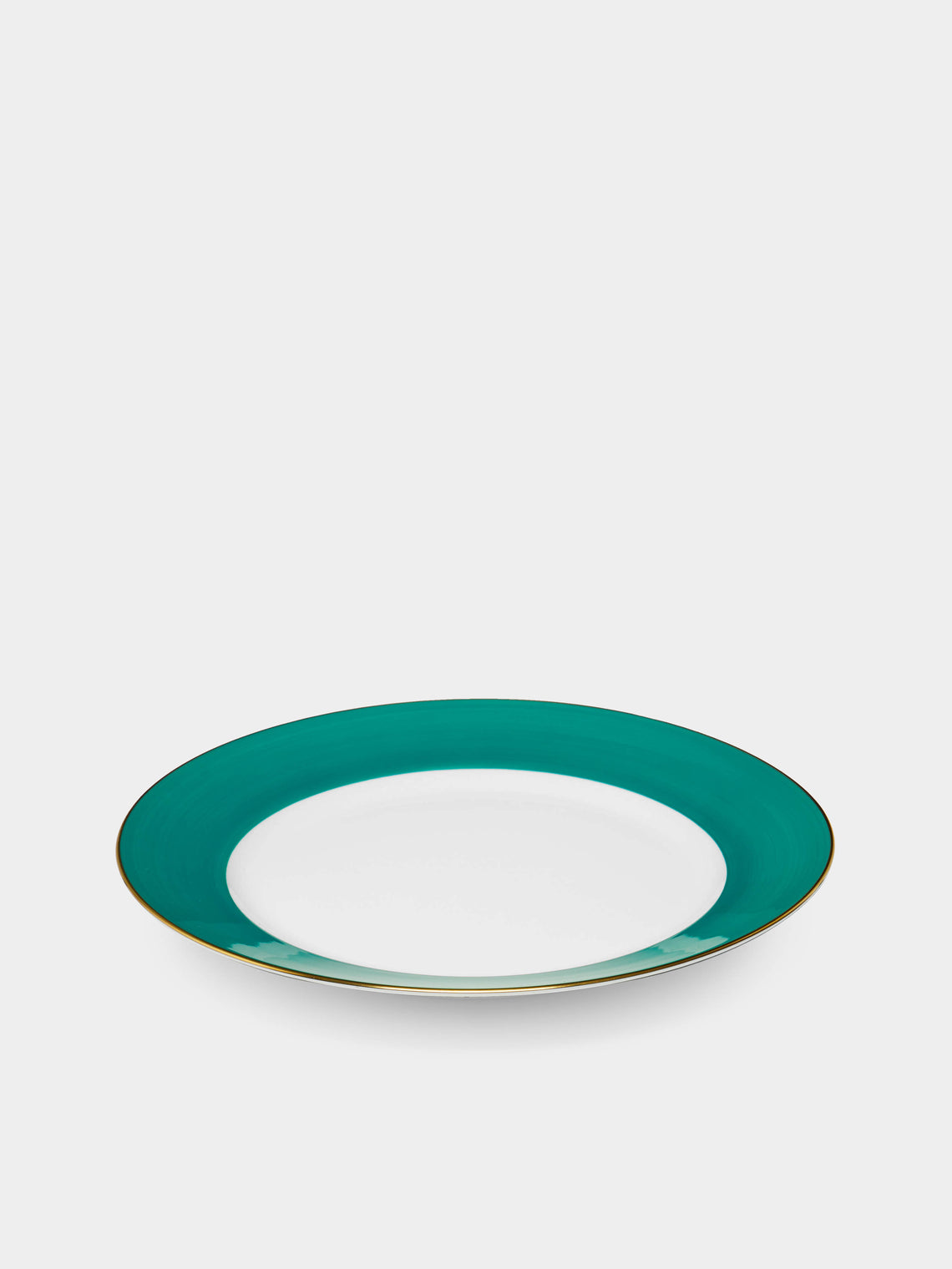 Robert Haviland & C. Parlon - Coco Hand-Painted Porcelain Dinner Plates – 10in/26cm (Set of 2) - Green - ABASK