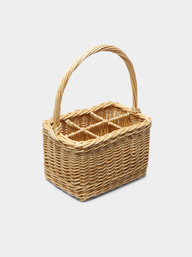Sussex Willow Baskets - Handwoven Willow Cutlery Basket -  - ABASK - 