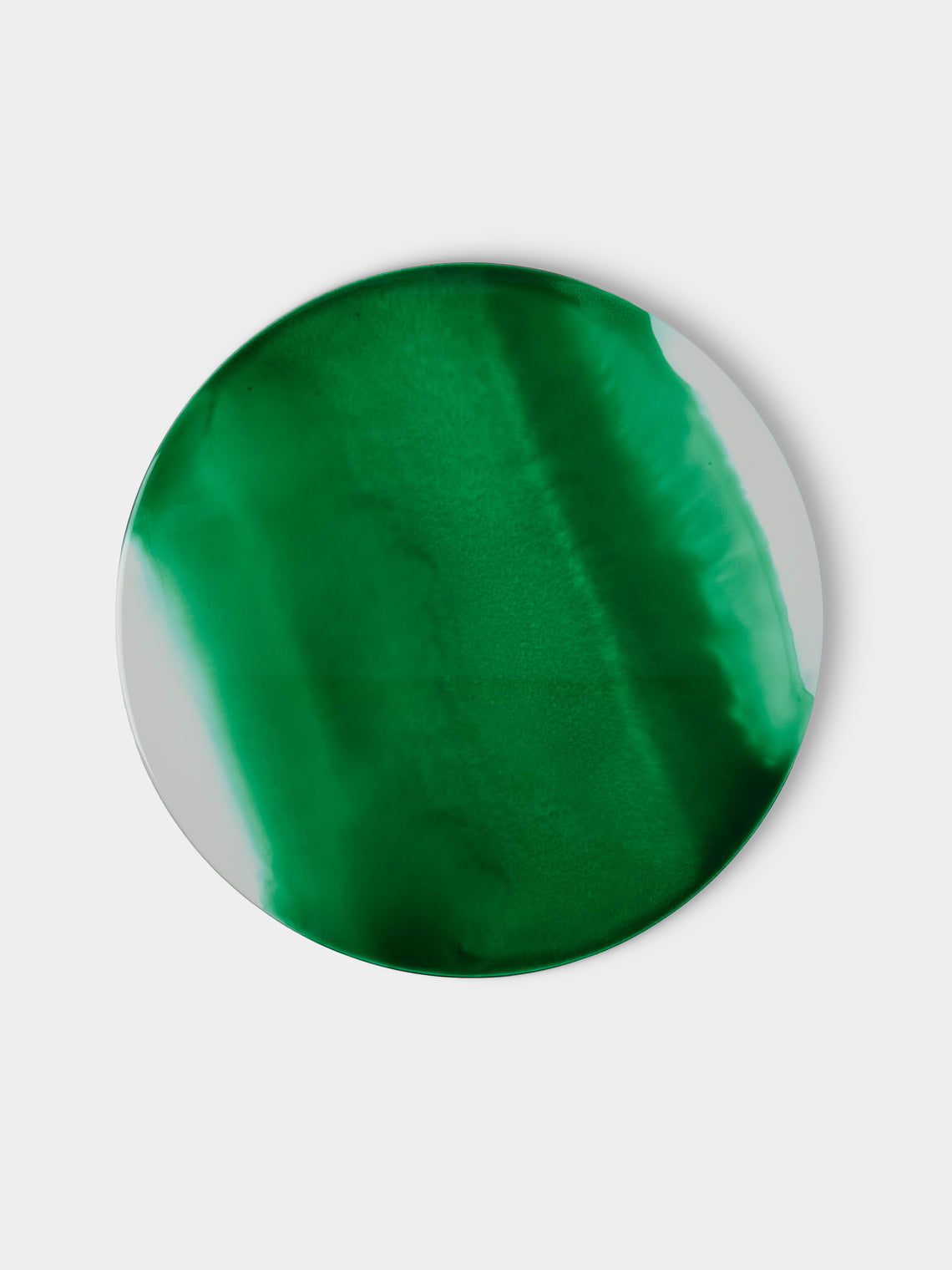 MAAR Design - | Set of 4 | Malachite Hand-Painted Lacquered Placemats - Green - ABASK