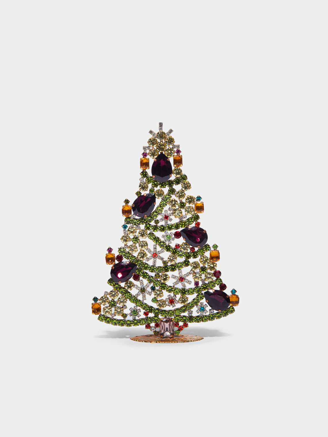 Antique and Vintage - 1930s Czech Jewelled Small Christmas Tree -  - ABASK - 