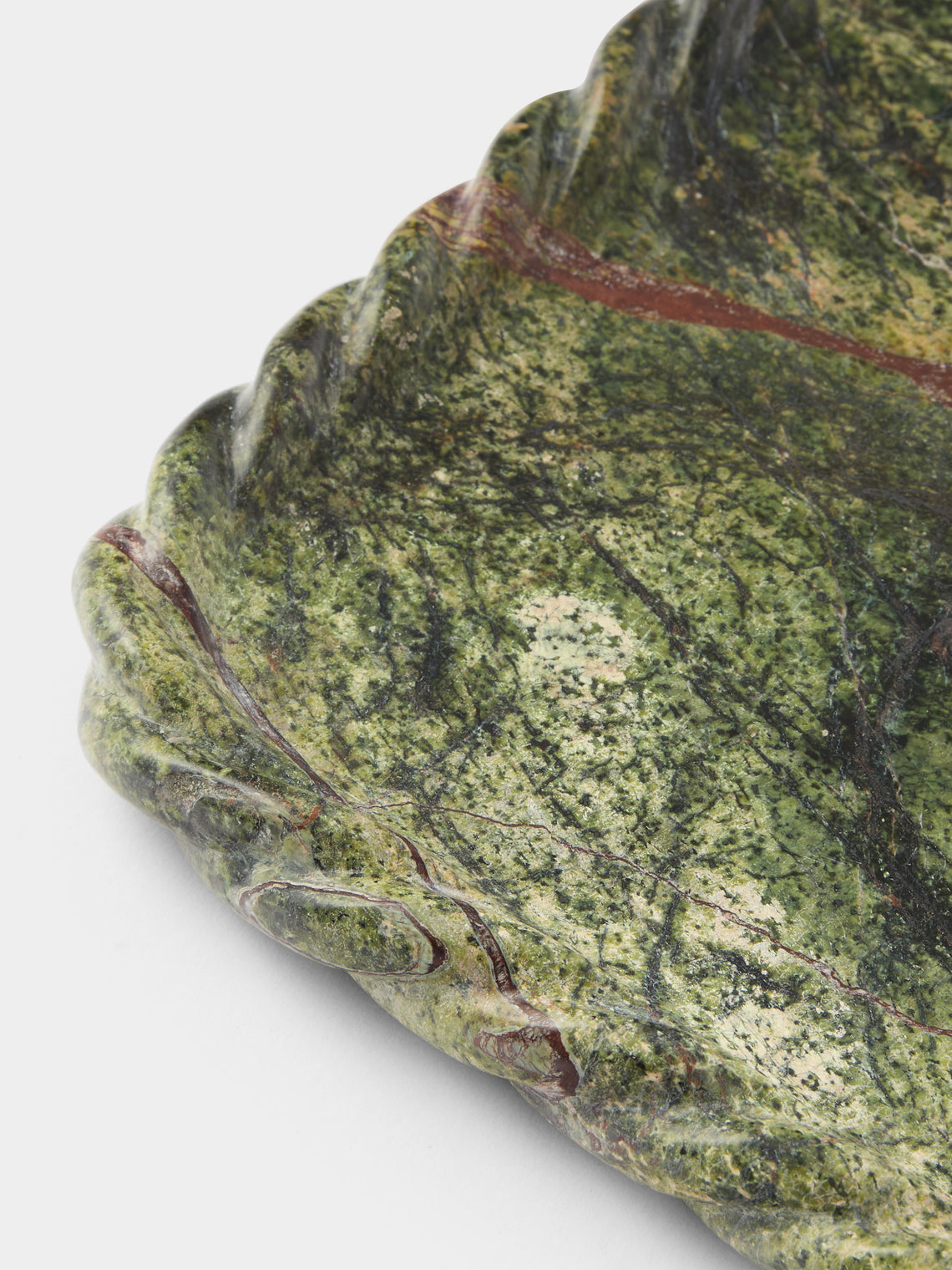 Anastasio Home - Juliet Marble Tray (9.5in/24cm) - Green - ABASK