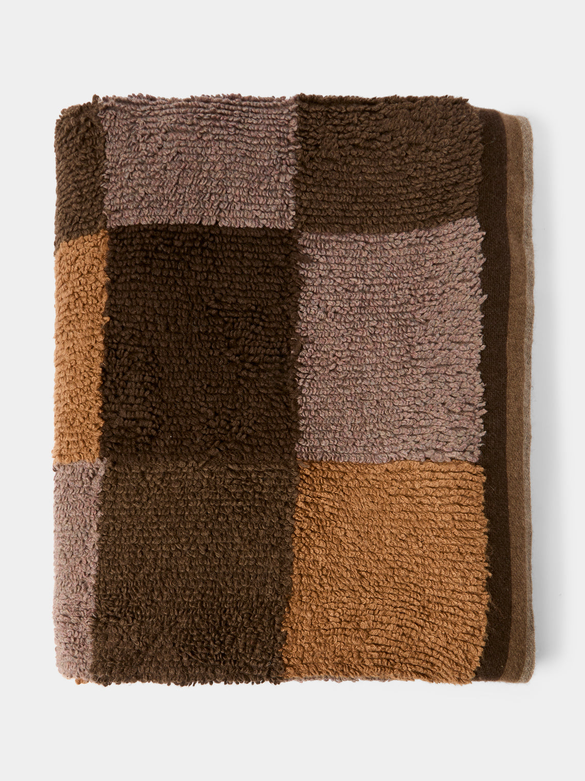 Saved NY - Tufted Cashmere and Yak Throw (79in/2m) - Multiple - ABASK