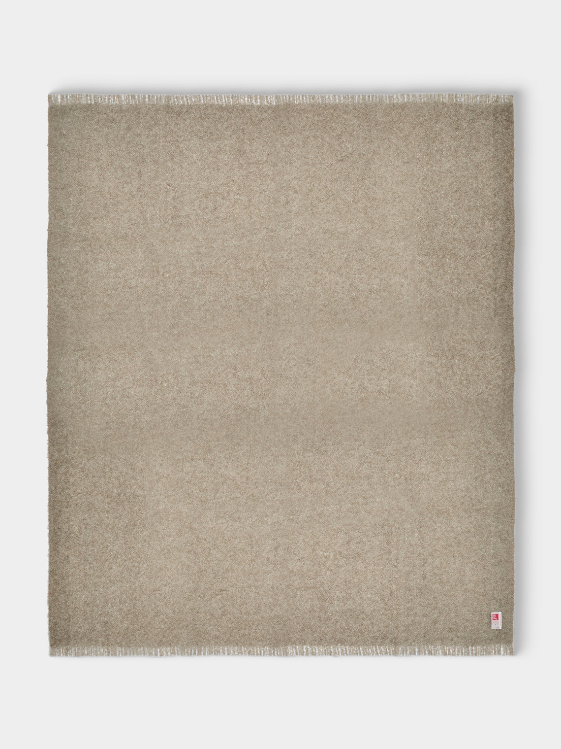 Brun de Vian-Tiran - Cirrus Handwoven Mohair Throw (71in/1.8m) - Green - ABASK - 