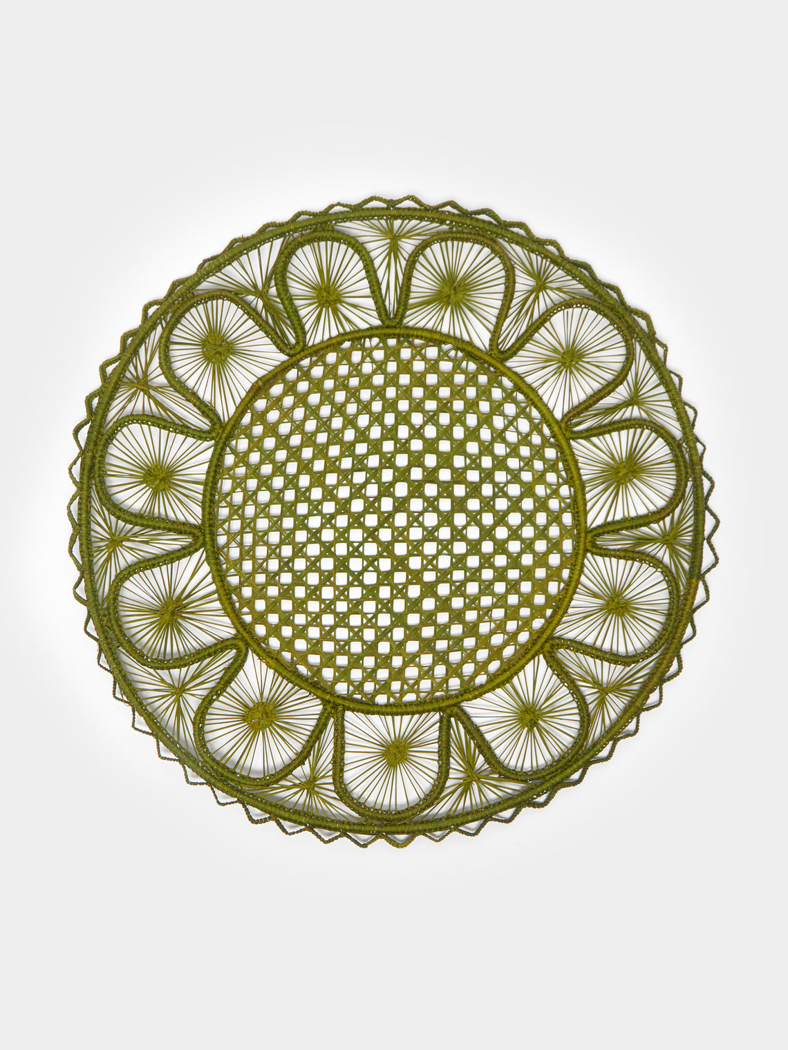 Coro Cora - Nube Handwoven Iraca Palm Placemats (Set of 4) -  - ABASK - 