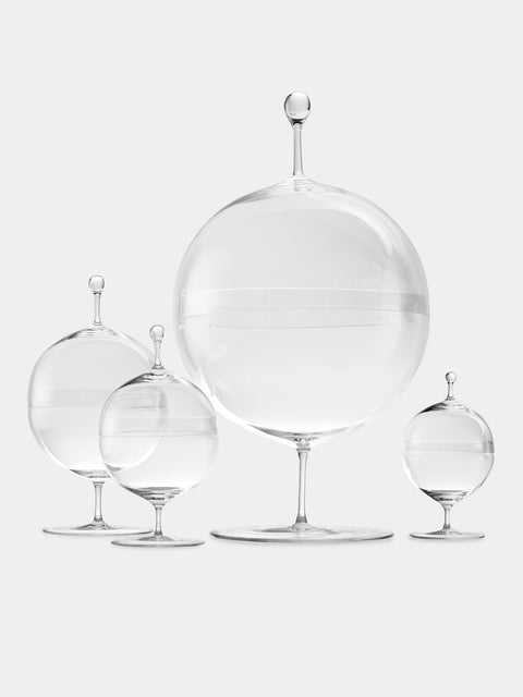 Lobmeyr - Hand-Blown Crystal Candy Dish - Clear - ABASK- 
