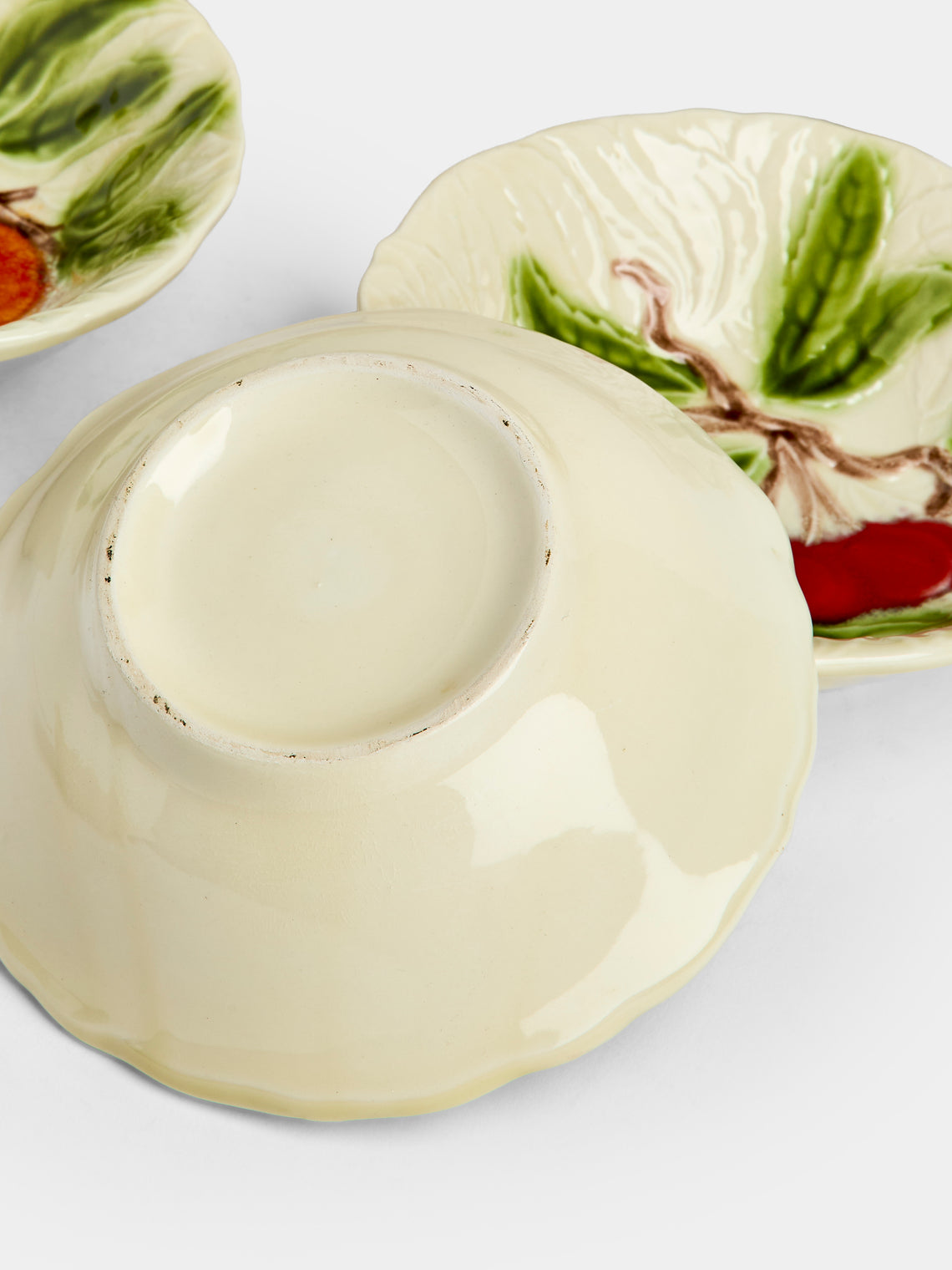 Antique and Vintage - Mid-Century Fruits Ceramic Bowls (Set of 8) - Multiple - ABASK