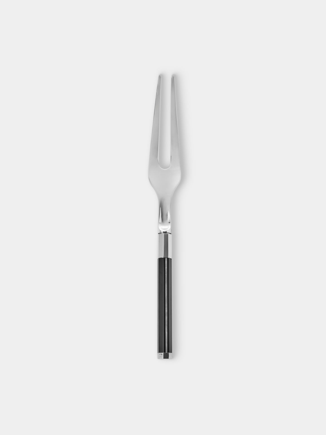 San Lorenzo - 1981 Afra and Tobia Scarpa Sterling Silver and Marble Roasting Knife and Fork - Silver - ABASK