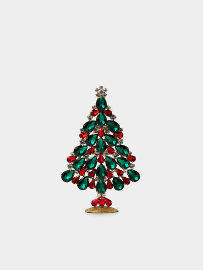 ABASK Decorations - Delightful Czech Crystal Tree - Green - ABASK - 