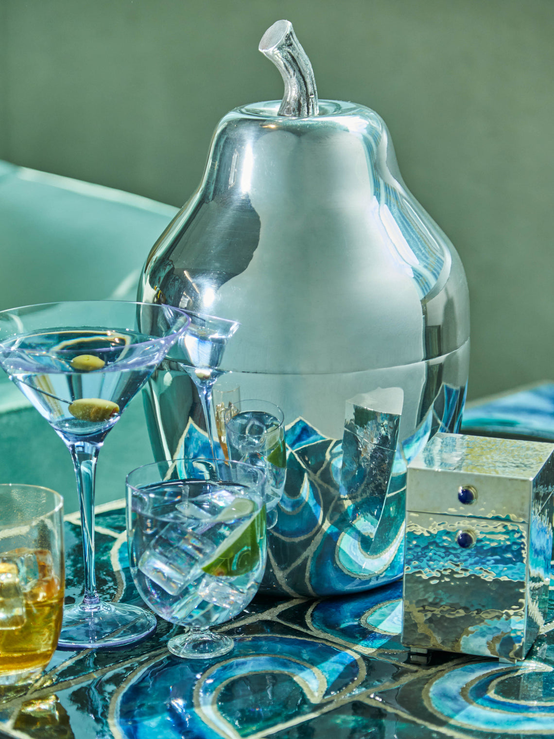 Antique and Vintage - 1960s Italian Pear Cooler -  - ABASK