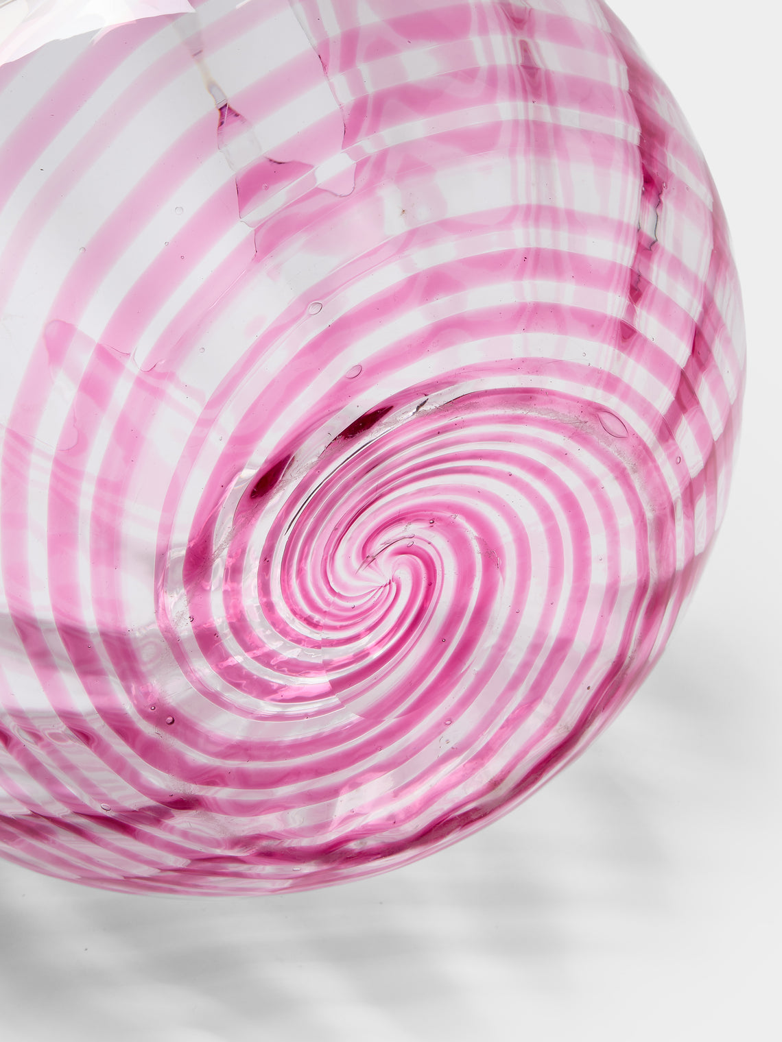 Antique and Vintage - 1950s Seguso Murano Glass Vase (12in/30cm) - Pink - ABASK