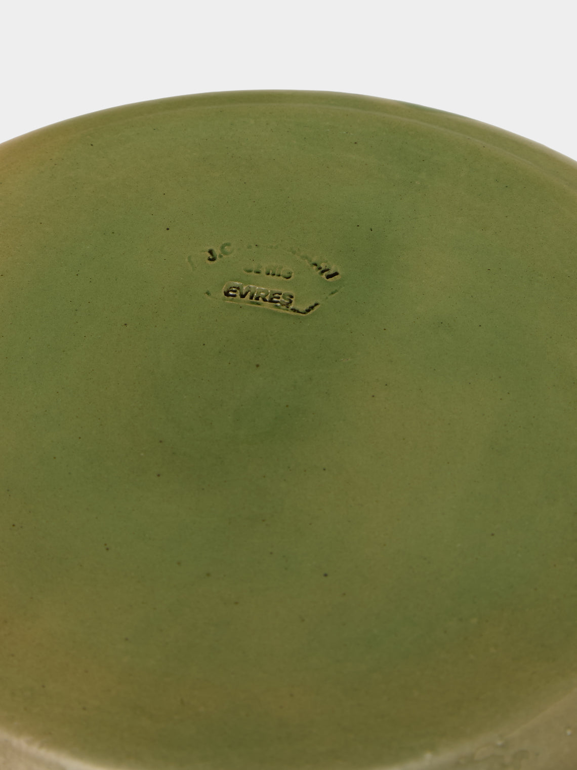 Poterie d’Évires - Animals Hand-Painted Ceramic Plates – 9.5in/24cm (Set of 8) - Green - ABASK