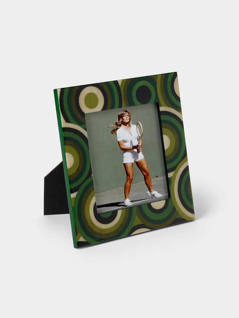 Mastellone Giuseppe - Wood Inlay Photo Frame (5x7") - Green - ABASK - 