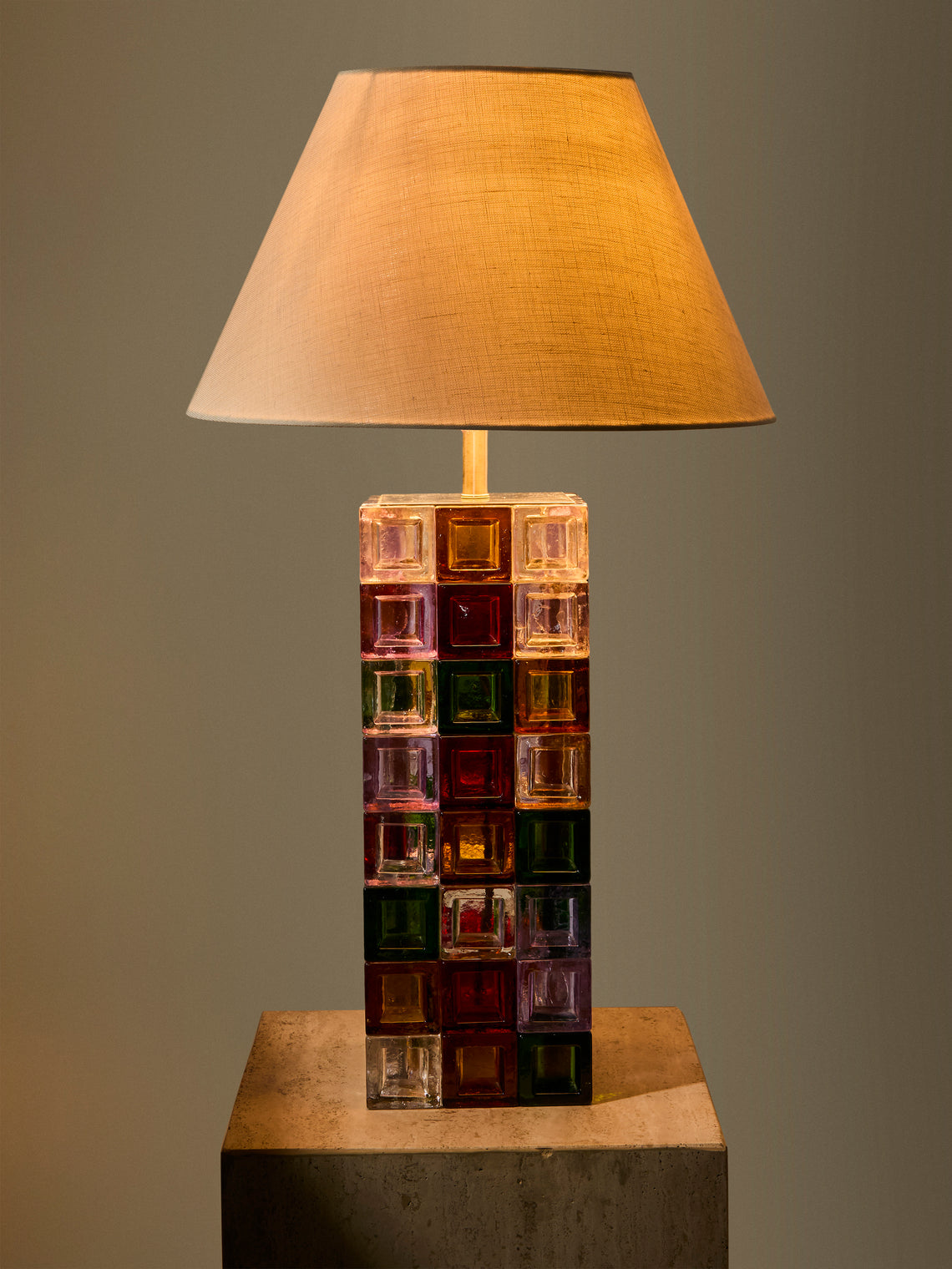 Antique and Vintage - Mid-Century Albano Poli Murano Glass Table Lamp - Multiple - ABASK