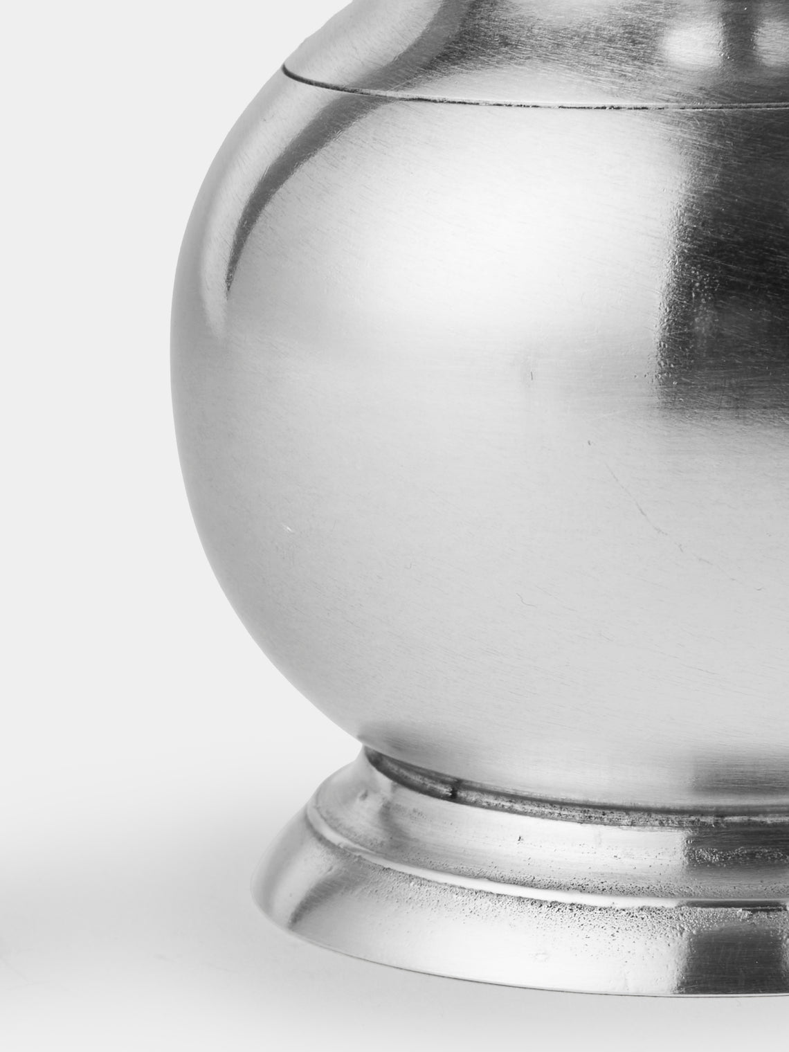 Cosi Tabellini - Pewter Bud Vase (7in/18cm) - Silver - ABASK