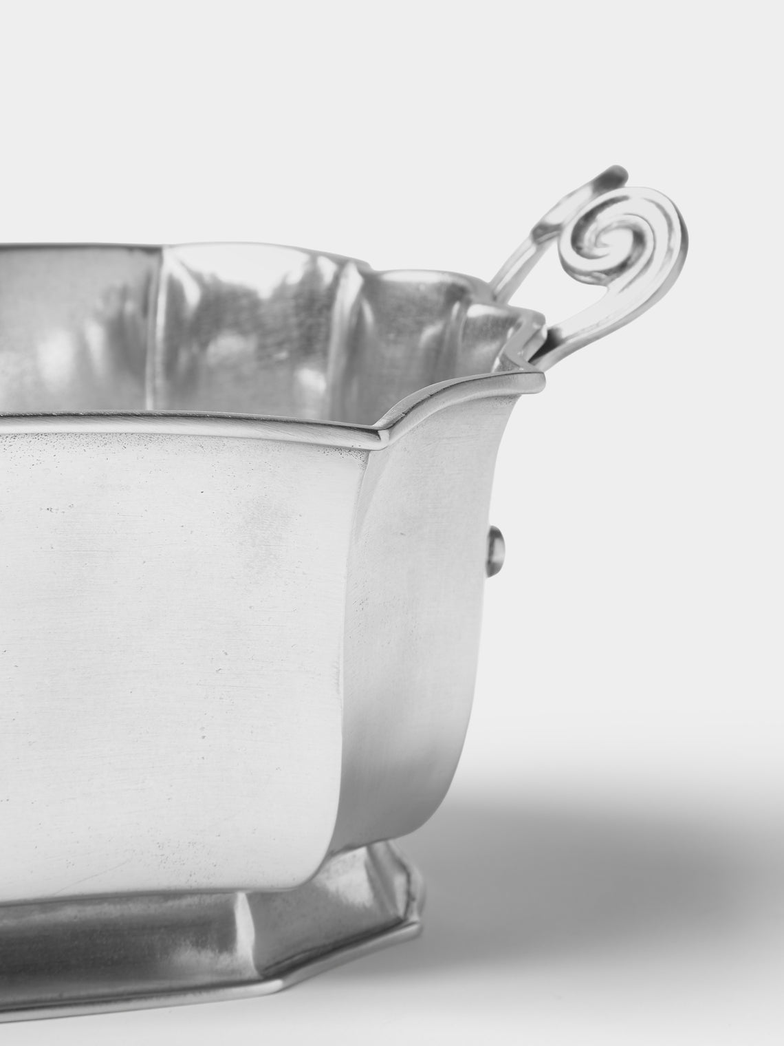 Cosi Tabellini - Lecce Mushroom Pewter Bowl - Silver - ABASK