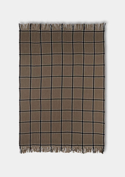 Denis Colomb - Tamba Cashmere Blanket (89in/2.3m) - Brown - ABASK - 