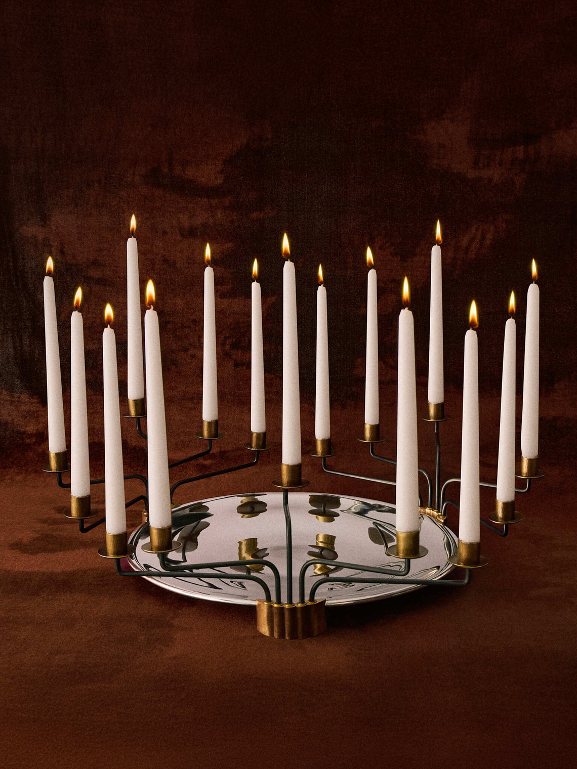 San Lorenzo - 1992 Afra and Tobia Scarpa No. 69 Pure Silver Candelabra - Silver - ABASK