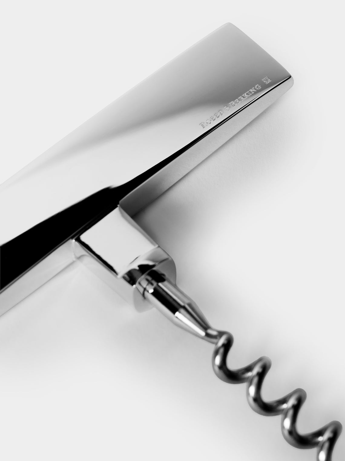 Robbe & Berking - Silver-Plated Corkscrew - Silver - ABASK