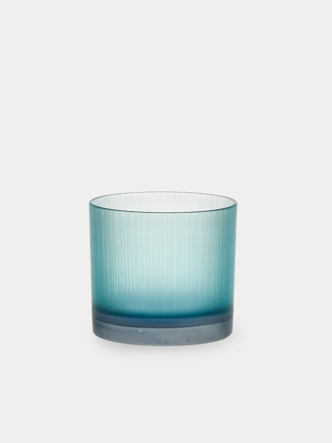 Takeyoshi Mitsui - Silence Hand-Blown Shot Glasses (Set of 4) - Blue - ABASK