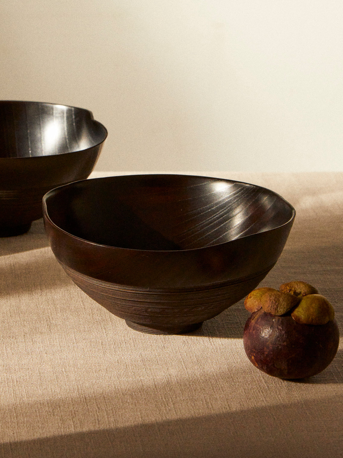 Suk Keun Kang - Ottchil Wood Bowl - Brown - ABASK