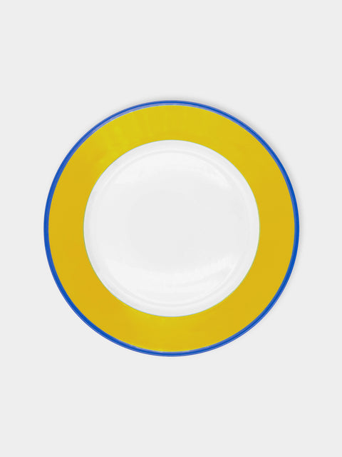 Robert Haviland & C. Parlon - Monet Porcelain Dinner Plates – 10in/26cm (Set of 2) - Yellow - ABASK- 