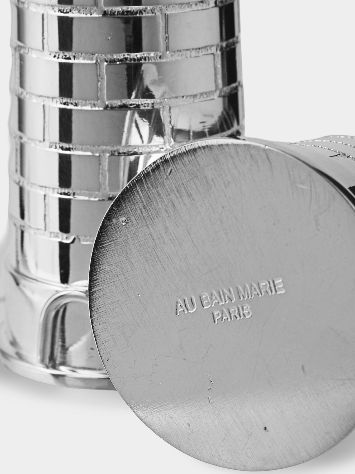 Au Bain Marie - Lighthouse Silver-Plated Salt and Pepper Shakers - Silver - ABASK