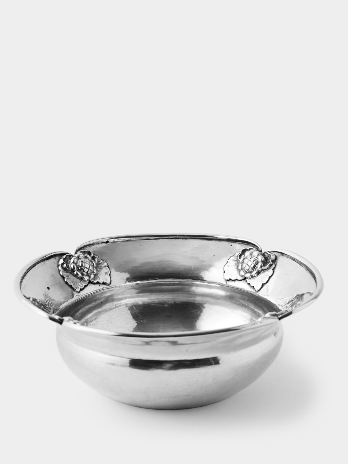 Antique and Vintage - | Set of 2 | Early-20th-Century Georg Jensen Sterling Silver Bowls - Silver - ABASK