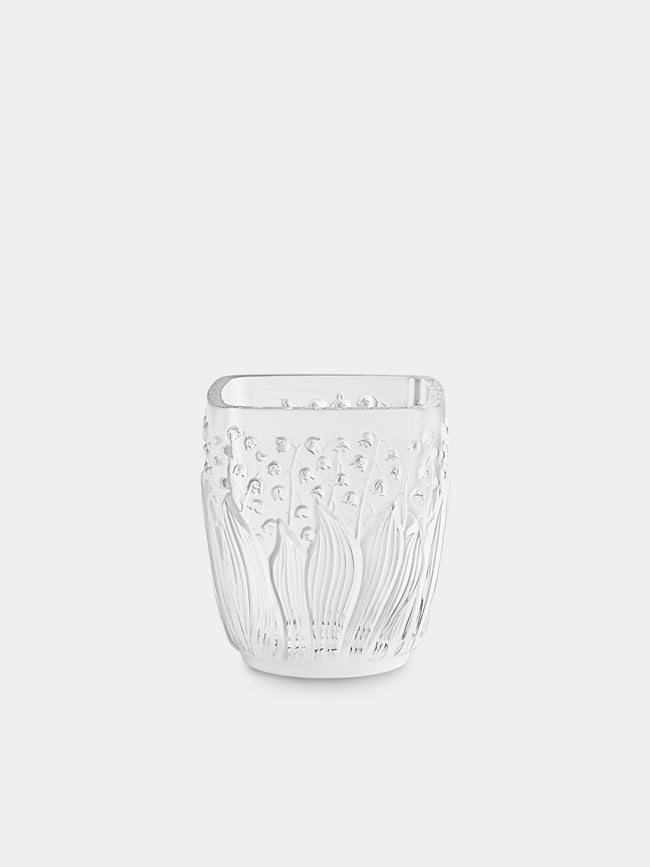 Lalique - Muguet Crystal Votive - Clear - ABASK - 