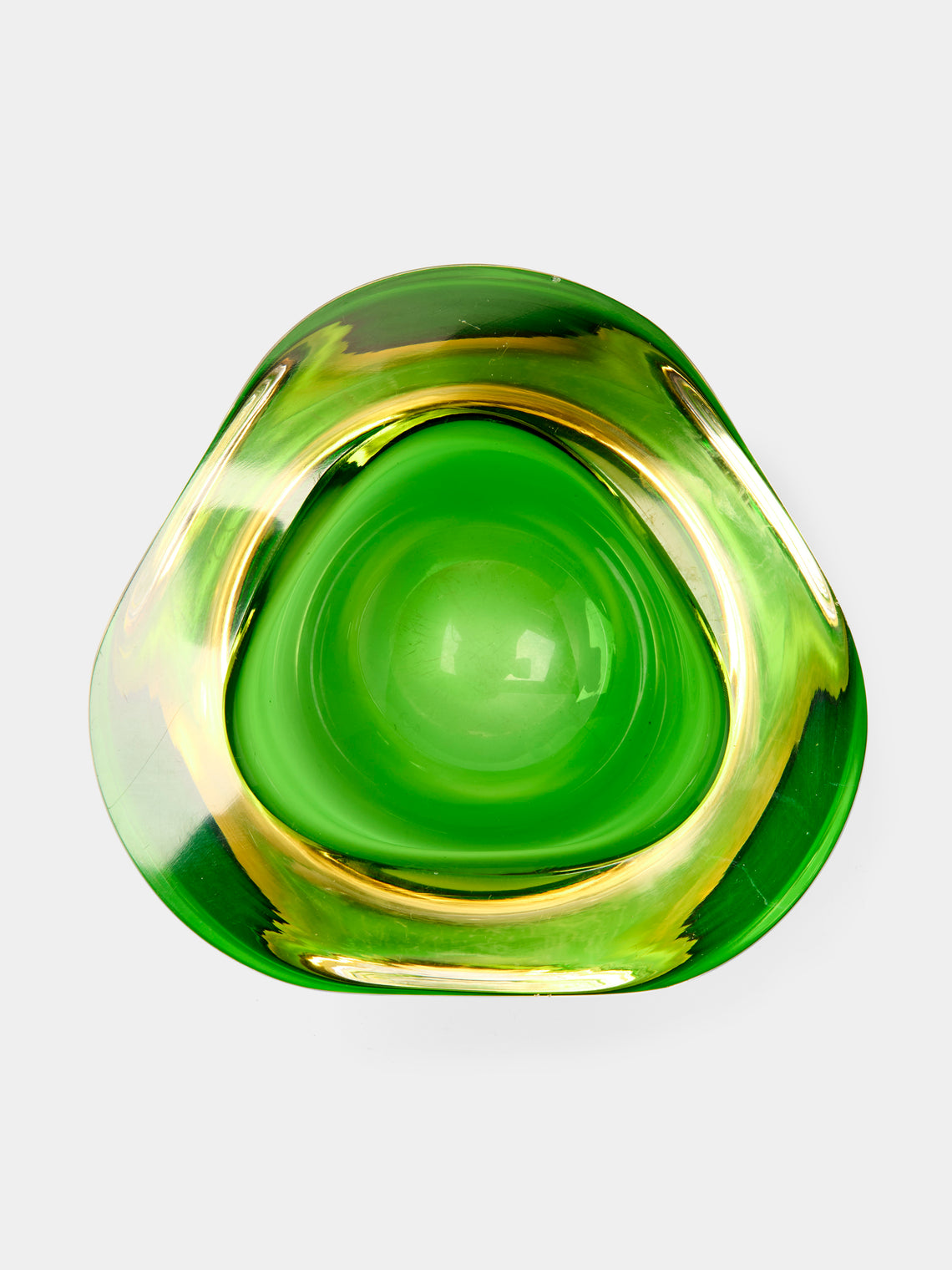 Antique and Vintage - Mid-Century Flavio Poli Murano Glass Ashtray -  - ABASK