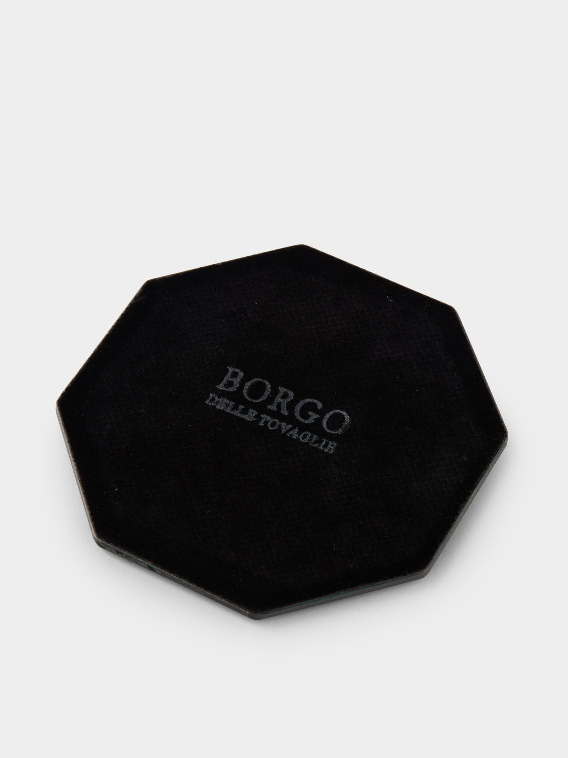 Borgo delle Tovaglie - Octo Mirrored Glass Coasters (Set of 6) - Silver - ABASK