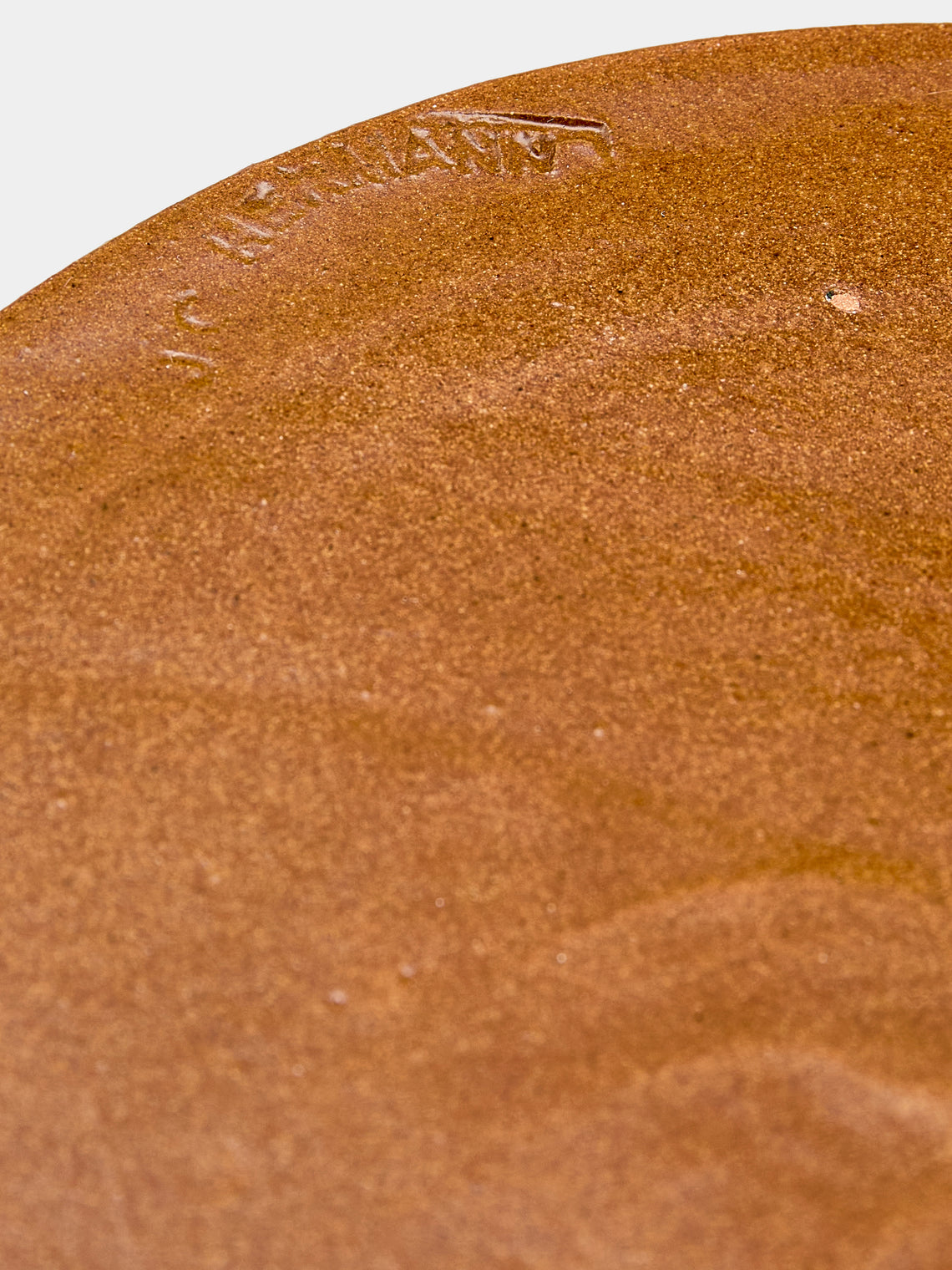 Poterie d’Évires - Flowers Hand-Painted Ceramic Round Pie Dish - Cream - ABASK