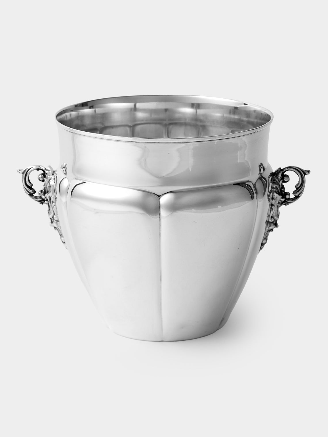 Antique and Vintage - 1950s Silver-Plated Champagne Bucket - Silver - ABASK - 