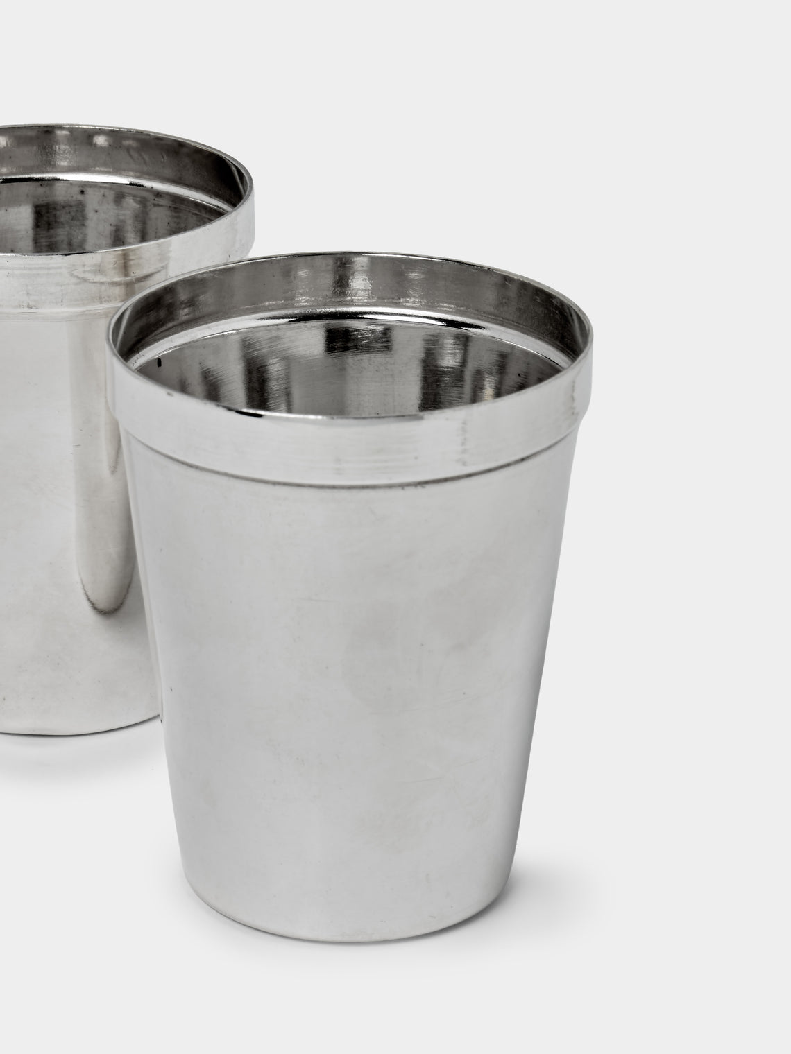 Antique and Vintage - Mid-Century Silver-Plated Cocktail Shaker - Silver - ABASK