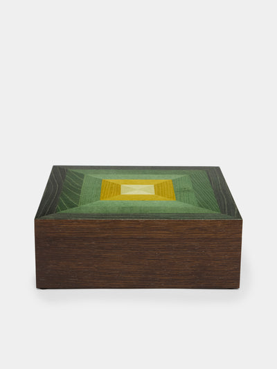 Kevin Stamper - Albers Wood Desk Box - Green - ABASK - 