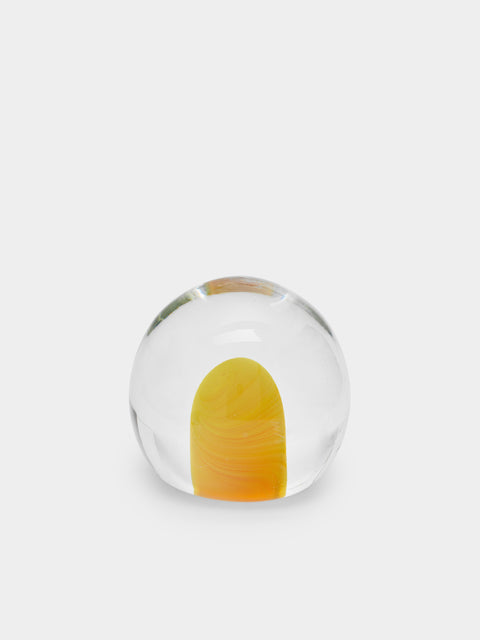 Antique and Vintage - 1970s Murano Glass Moon Paperweight -  - ABASK - 