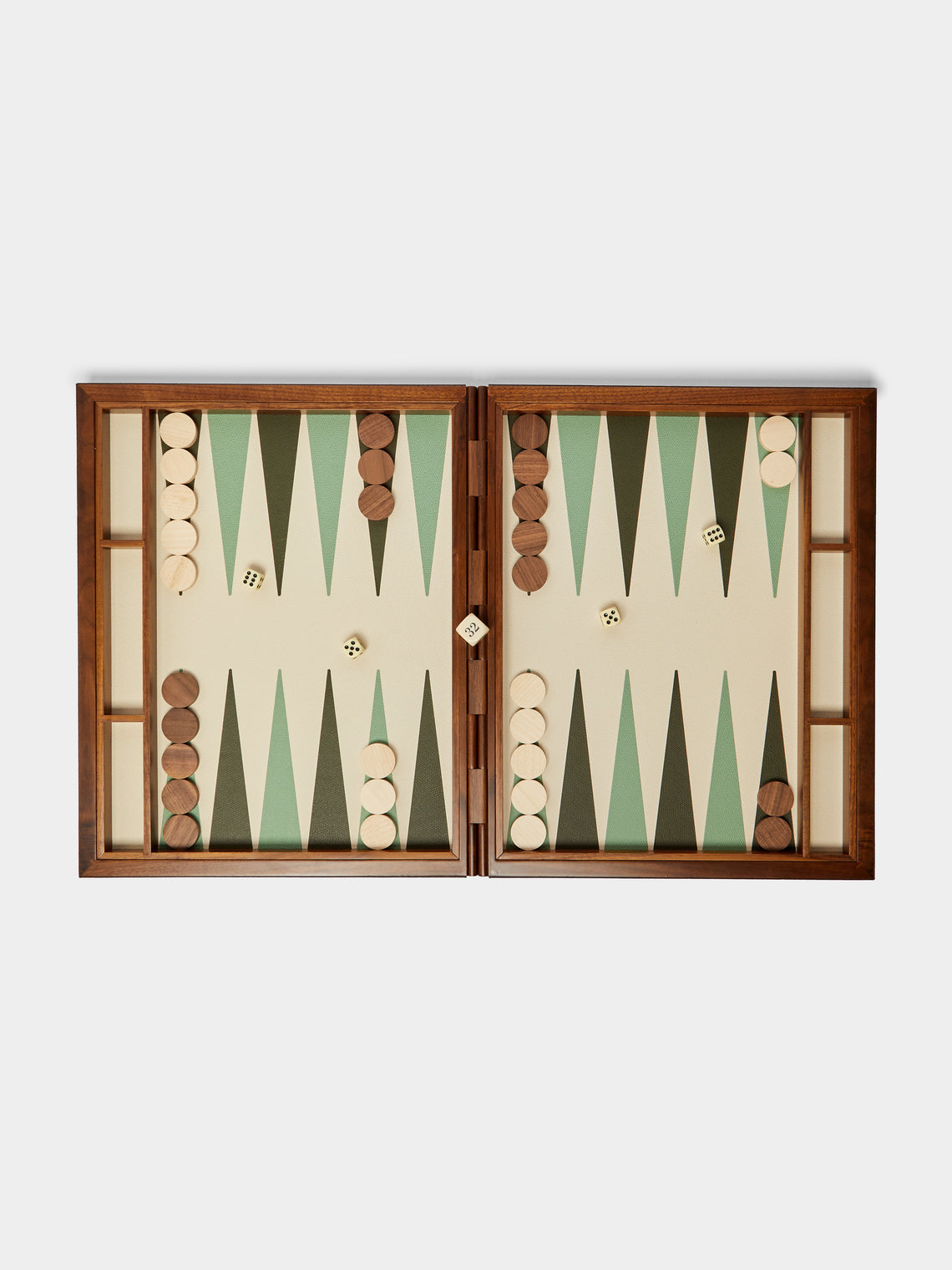 Giobagnara - Leather Backgammon Set -  - ABASK - 