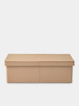 Rabitti 1969 - Inverno Leather Large Box - Cream - ABASK - 