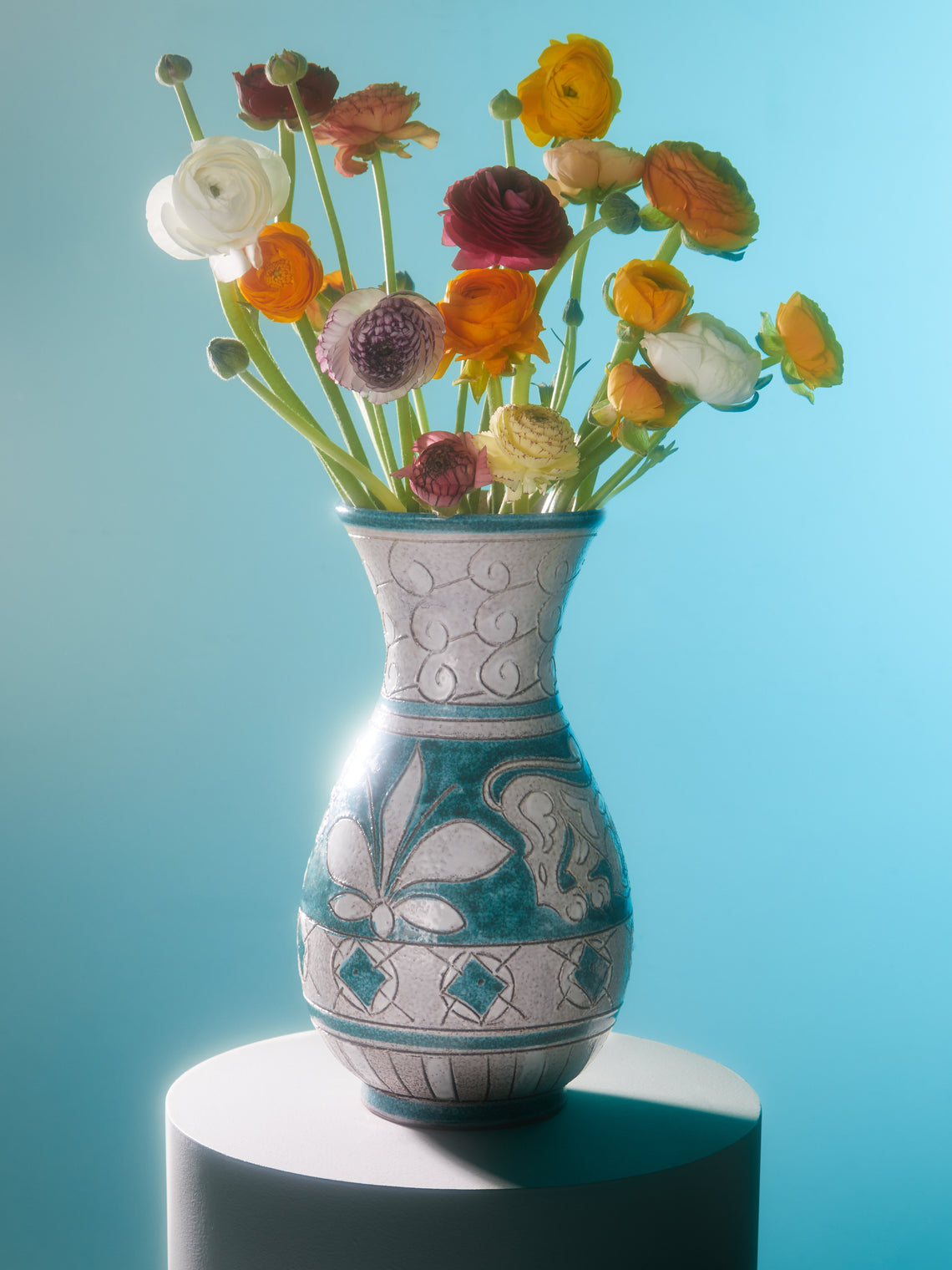 Antique and Vintage - 1950s Italian Ceramic Vase -  - ABASK