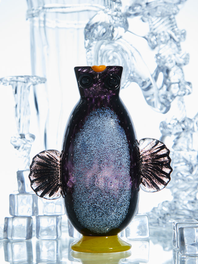 Stewart Hearn - Penguin Hand-Blown Glass Jug -  - ABASK