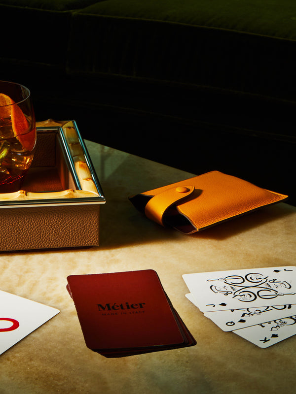 Métier - Playing Cards with Leather Case -  - ABASK