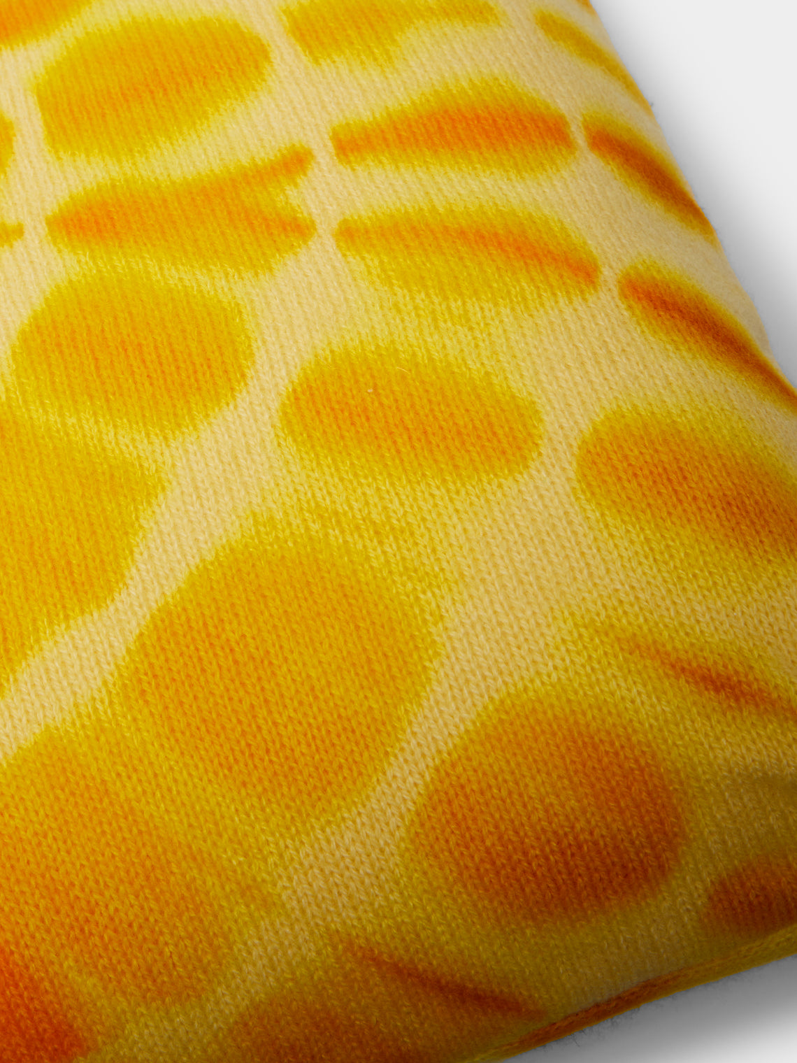 Hot-Dye Cashmere Cushion (19.5in/50cm)