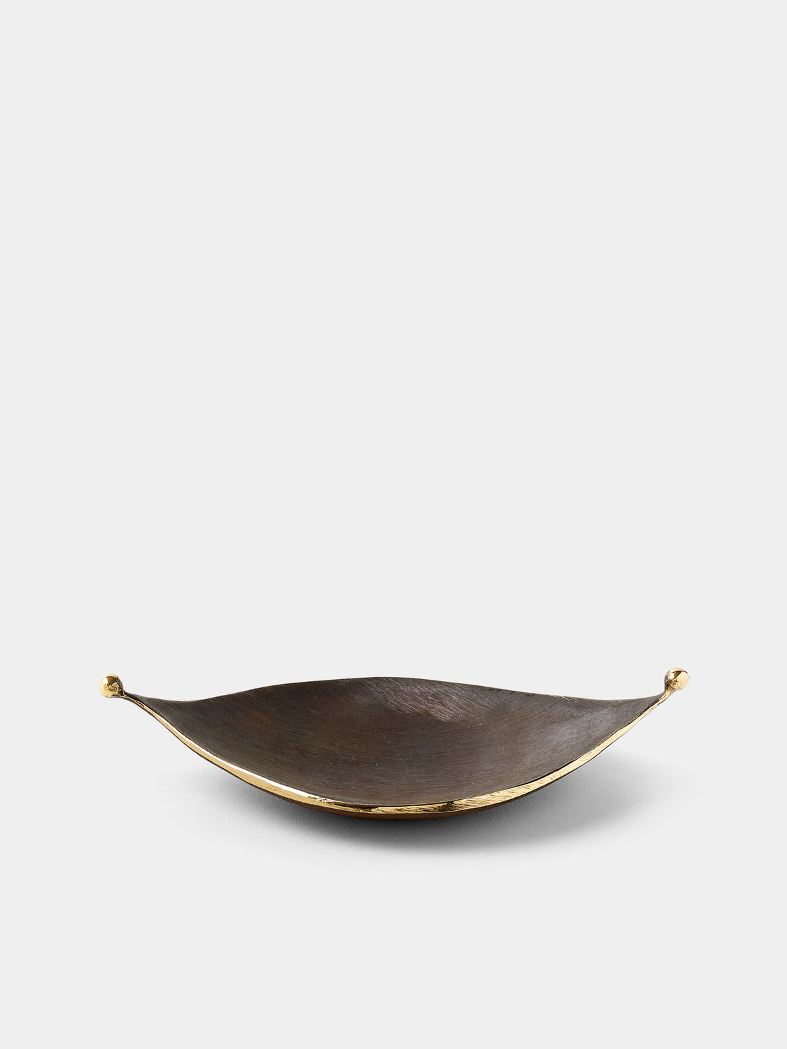 Carl Auböck - Leaf Brass Ashtray - Black - ABASK - 