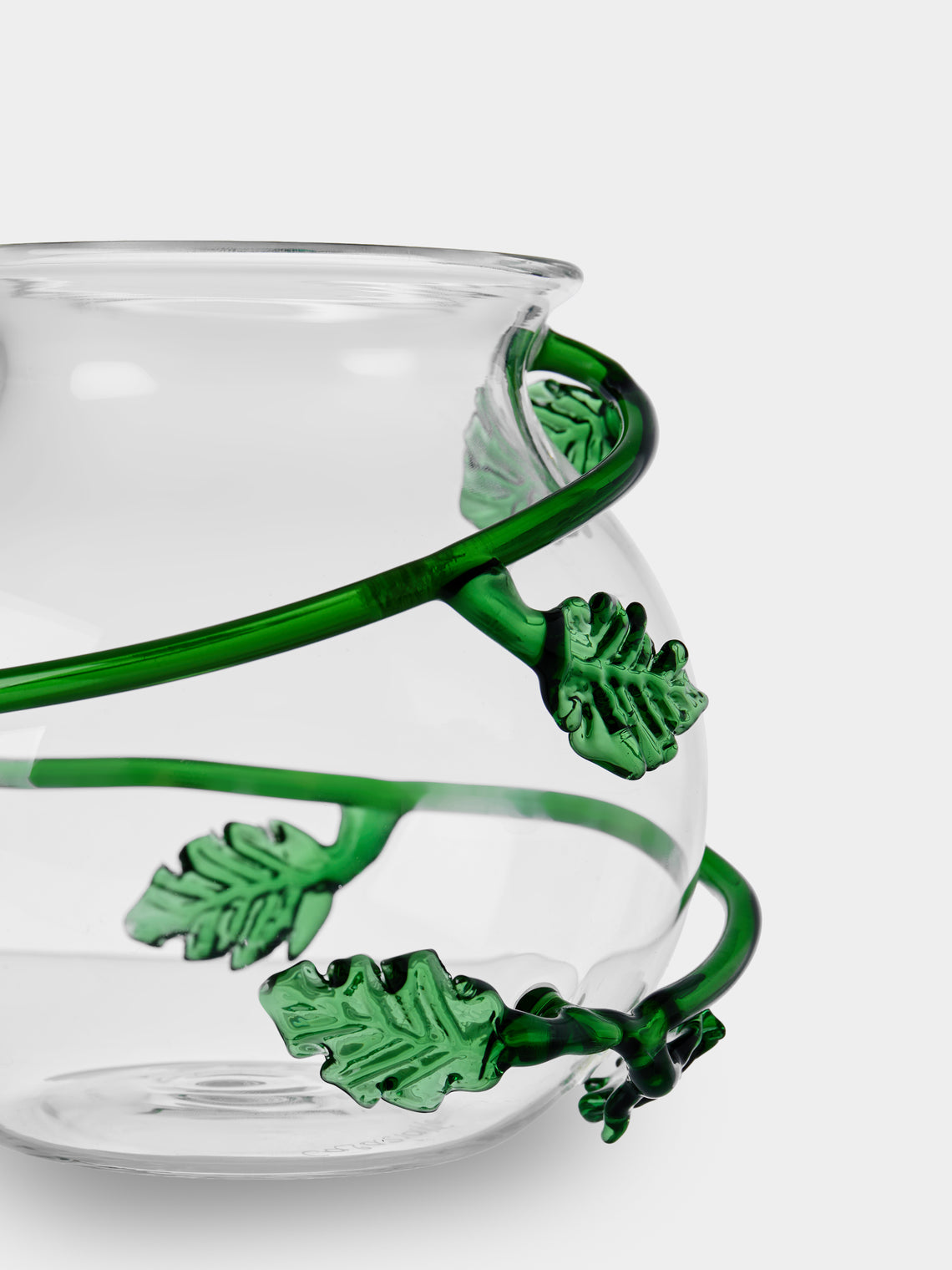 Casarialto - Liana Hand-Blown Glass Bud Vase (5in/13cm) - Clear - ABASK