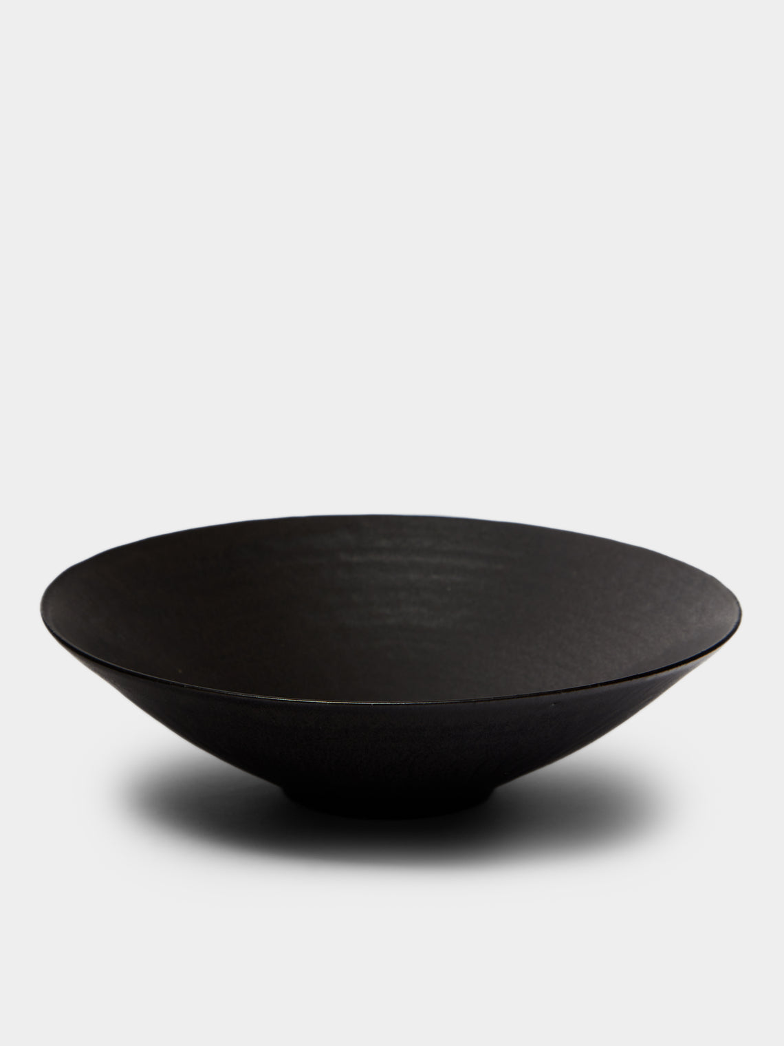 Lee Song-am - Black Clay Serving Bowl -  - ABASK - 