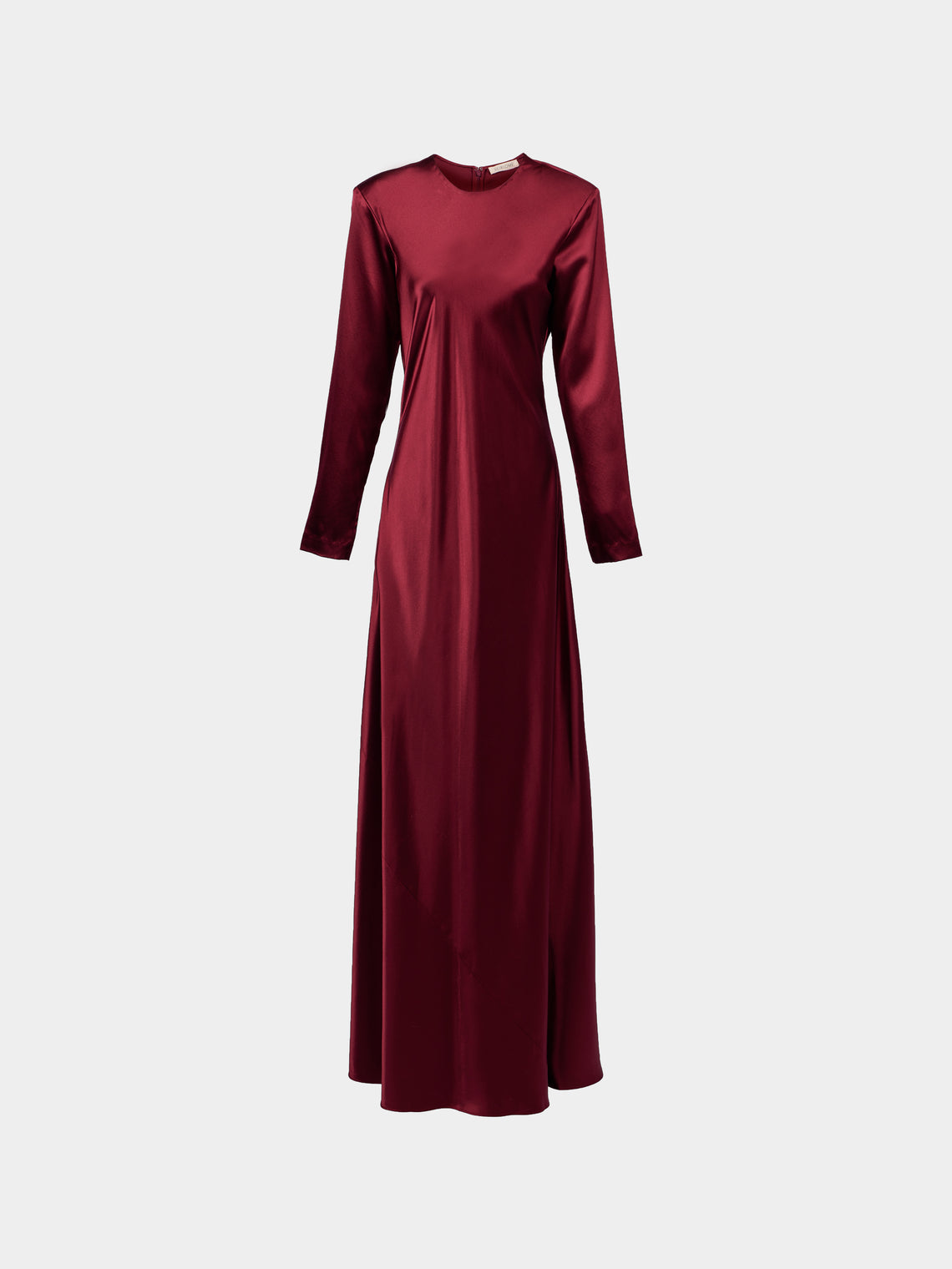 Heirlome - Ruth Silk Long Dress | Size: XS - Burgundy - ABASK - 