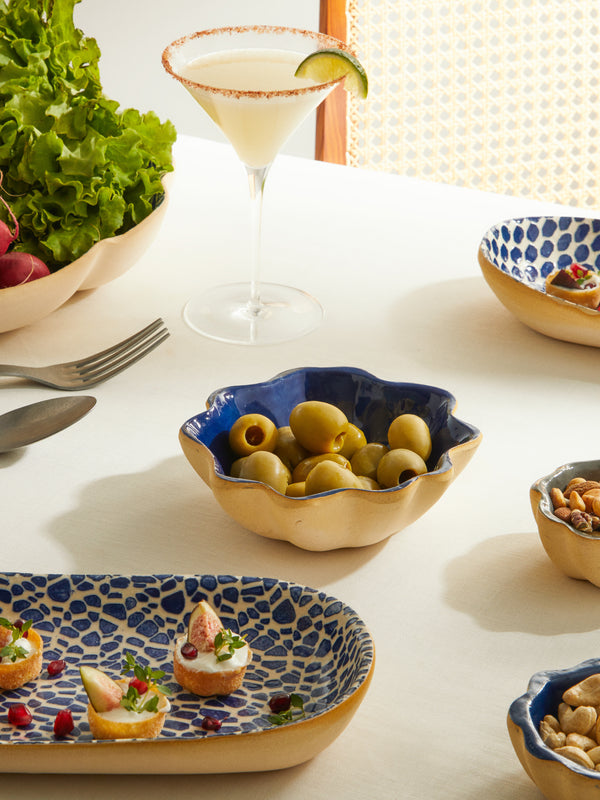 Terrafirma Ceramics - Gourd Ceramic Small Bowl Set of 2 -  - ABASK