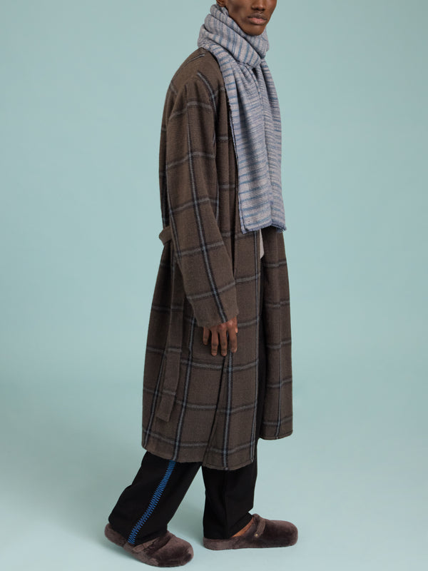 Denis Colomb - Nomad Camel Wool Long Cardigan | Size: M - Gray - ABASK