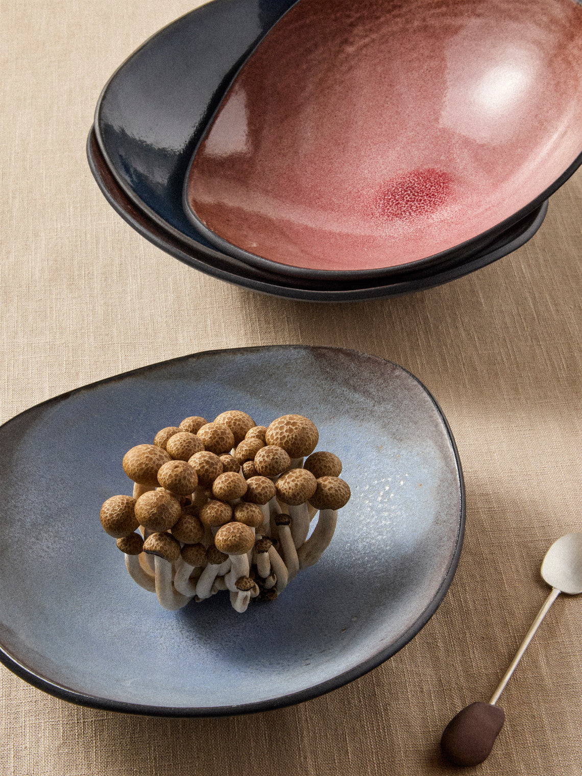 Hana Karim Studio - Hand-Built Stoneware Pasta Bowls (Set of 4) - Multiple - ABASK